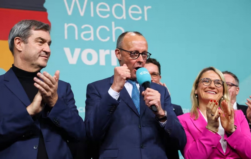 Almanya'da kritik seçim | Merkez sağ parti CDU/CSU zaferini ilan etti; aşırı sağcı AfD ikinci parti