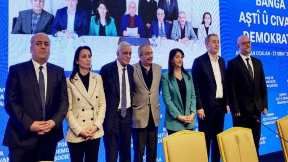 DEM Partisi Anayasa Değişikliği ve Ulus Devleti hedef aldı: "Kanuni değişiklik şart.. PKK ulus-devlet istemiyor"