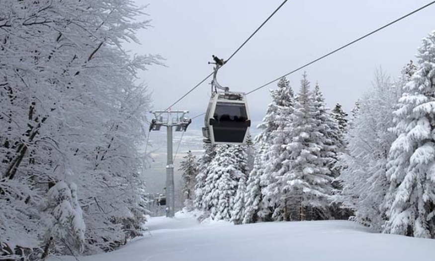 Uludağ'ın kayak bölgesinde kar kalınlığı 118 santimetreyi buldu