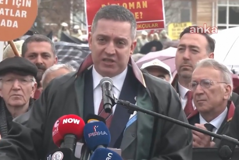 Avukatlardan 5 Nisan Avukatlar günü yürüyüşü: Susmadık, korkmadık, biat etmedik, itaat etmedik