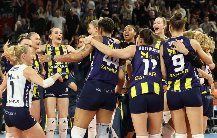 Kupa Voley'de şampiyon Fenerbahçe Medicana