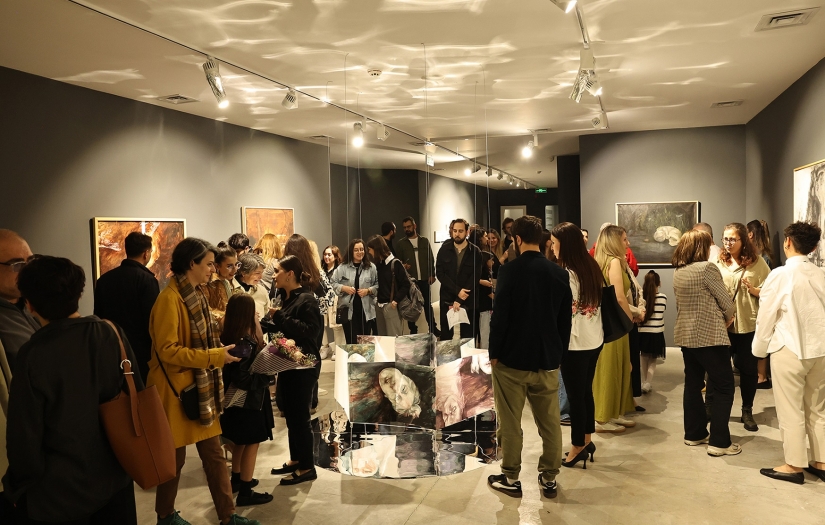 Genç sanatçılar “Boşluğun Haritası Sergisi"nde buluştu