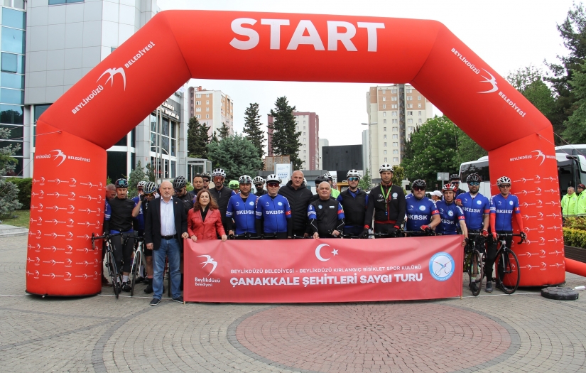 Sporcular 8. Kez Şehitler İçin Pedal Çevirdi
