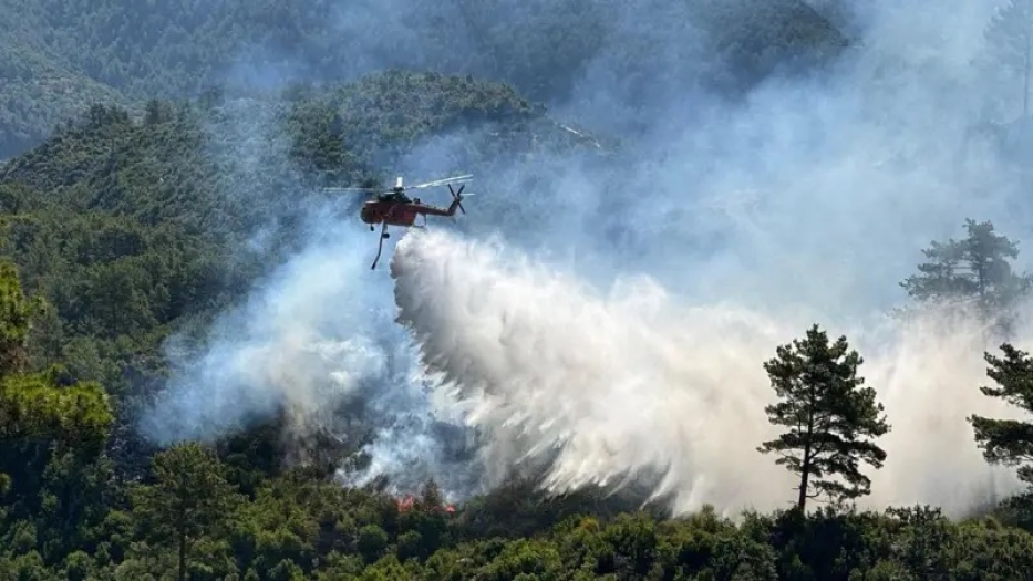 Yedi ilde orman yangınları ile mücadele