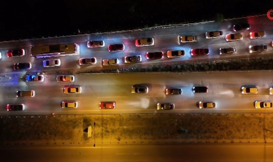 Yollarda bayram tatilinden dönüş yoğunluğu başladı
