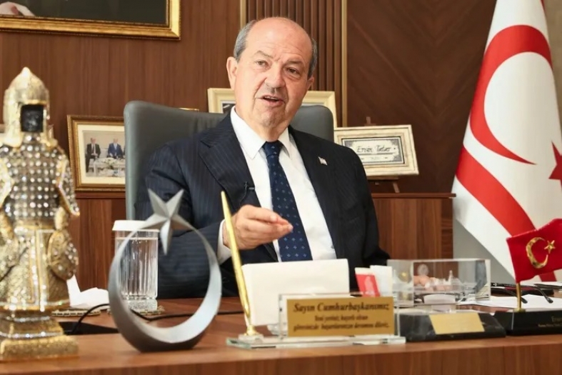 Cumhurbaşkanı Tatar: Mehmetçik ile Kıbrıs Türkünün direnişi Ada'ya huzur getirdi