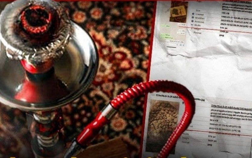 Nargile kutusu içinde Dubaiye uyuşturucu göndereceklerdi!