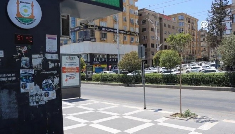 Şanlıurfa 51 derece sıcaklıkla rekor kırdı