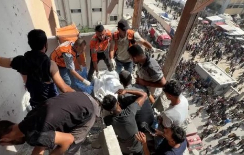 Gazze'deki Nasır Tıp Kompleksi'nde İsrail katliamı:  4'ü gazeteci olmak üzere 20 kişi öldürüldü...