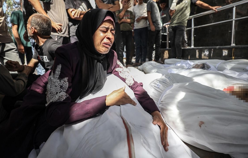 Katil İsrail'in Gazze Şeridi'ne düzenlediği saldırılarda 58 kişi hayatını kaybetti