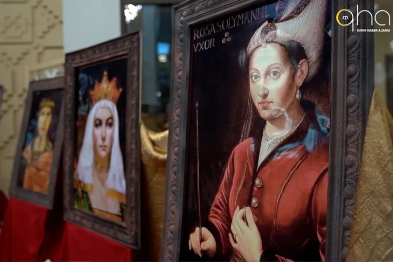 Ankara'da Ukraynalı kraliçe ve prenseslere özel sergi