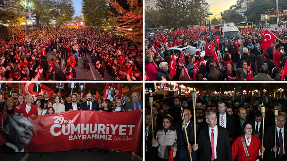 29 Ekim Cumhuriyet Bayramı ülke genelinde büyük bir coşkuyla kutlandı!