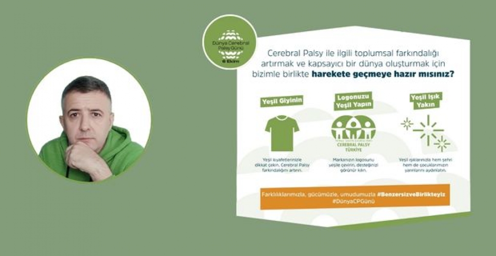 6 Ekim Dünya Cerebral Palsy Farkındalık Günü