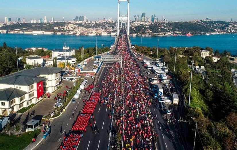 İstanbul Maratonu için pazar günü bazı yollar kapatılacak