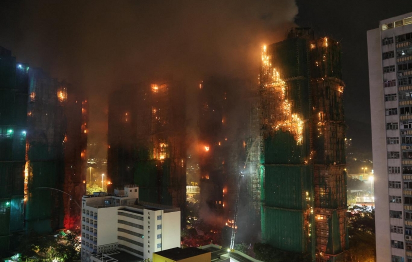 Hong Kong’daki gökdelen faciası: “Tam bir skandal”