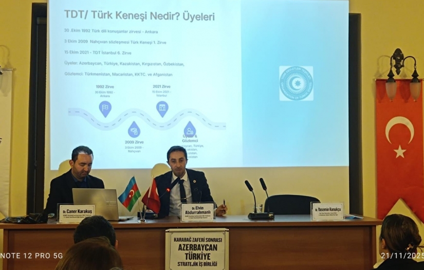 "Karabağ Zaferi Sonrası Azerbaycan-Türkiye Stratejik İş Birliği" toplantısı başarıyla gerçekleştirildi