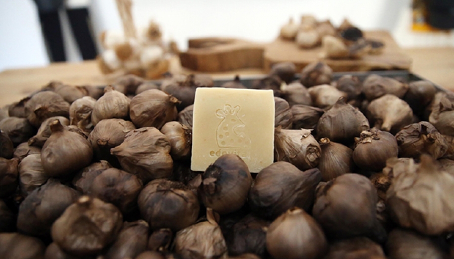 Sarımsaktan sabun üretildi