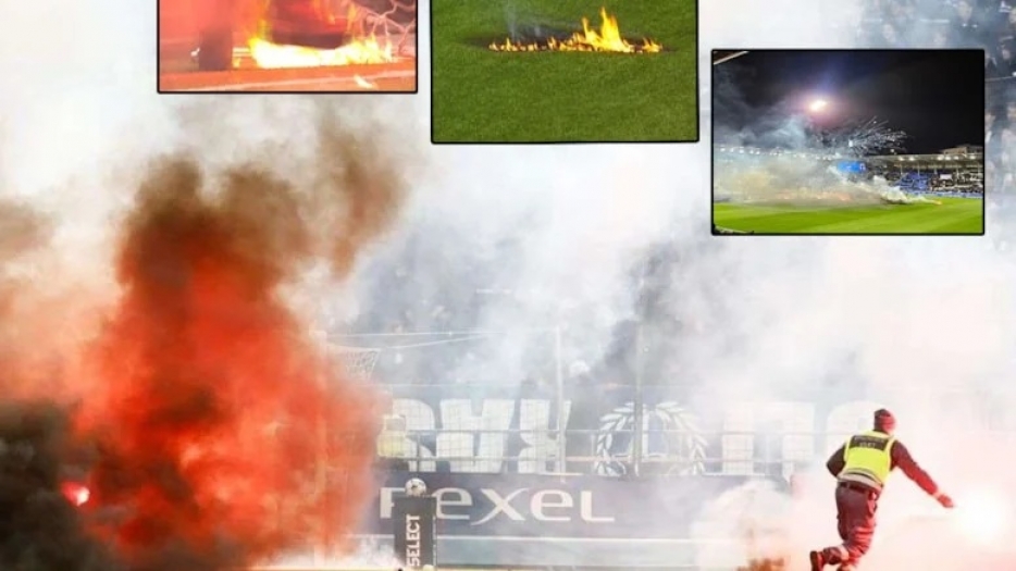 Takım küme düştü, taraftar stadı ateşe verdi!