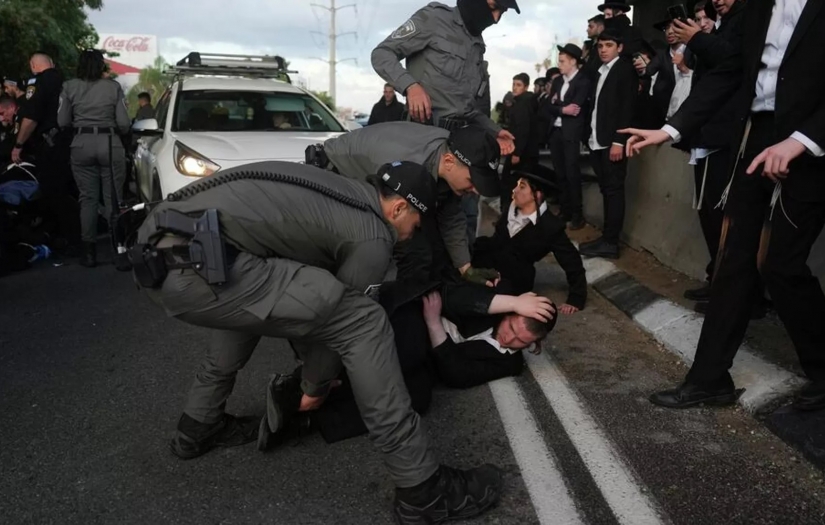 İsrail’de gerilim tırmanıyor: Harediler otoyolu kapattı, Necef’te Ben-Gvir taşlandı