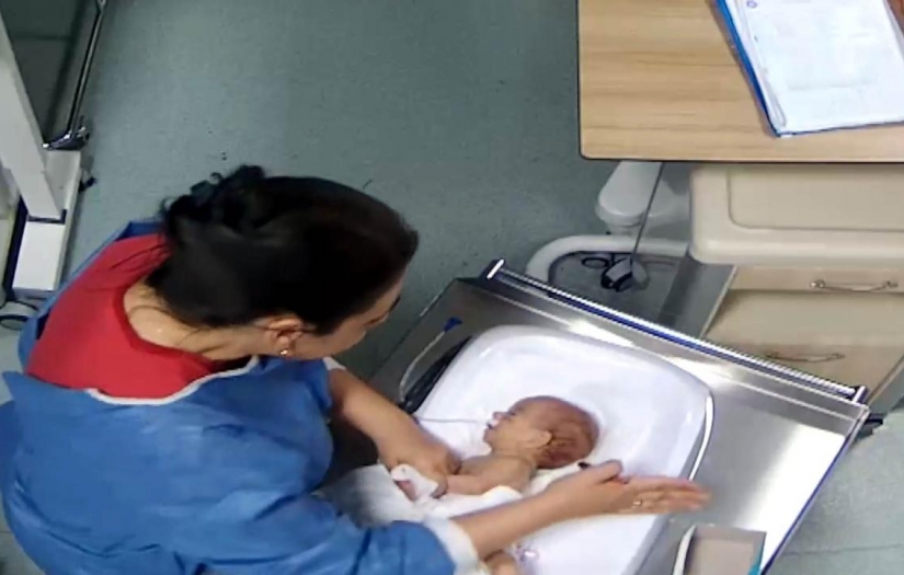 5 günlük bebeğe şiddet uygulayan hemşire teslim oldu