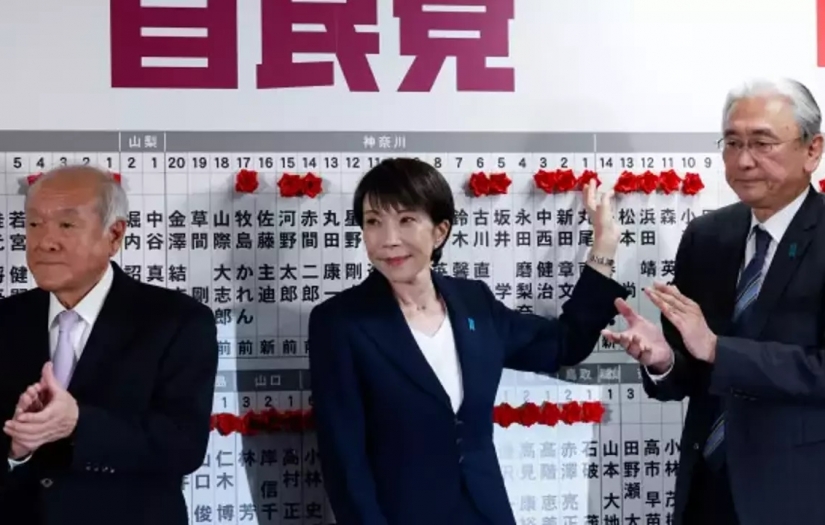 Japonya'da seçim sonuçları açıklandı! Tarihe geçecek farkla kazandı