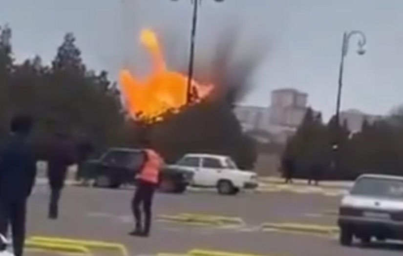 Nahçıvan Havalimanı'na İHA ile saldırı düzenlendi