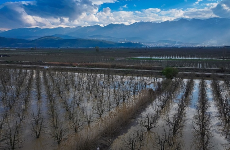 Bursa'da 3 gün süren sağanak Gürsu Ovası’nı su altında bıraktı