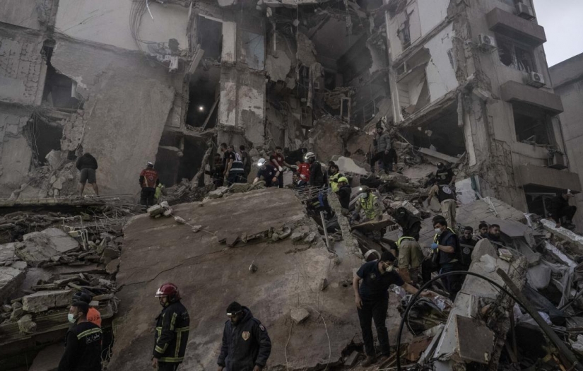 İşgalci İsrail Lübnan'da bir günde 303 kişiyi katletti