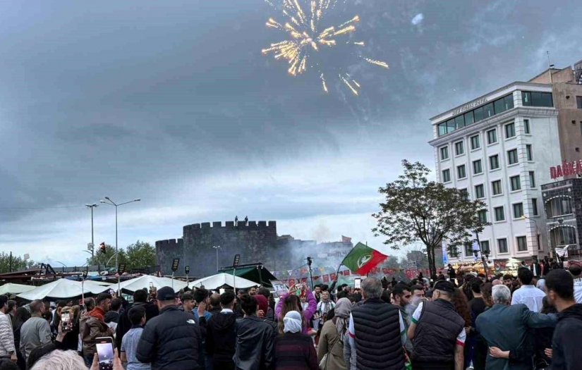 Diyarbakır'da şampiyonluk kutlamalarında 11 yaralı, 10 gözaltı