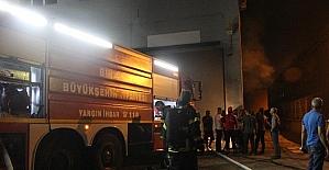 Bursa’da fabrika yangını