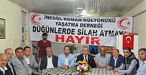 İnegöl’deki STK’lardan düğün magandalarına ortak tepki