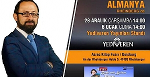 Araştırmacı - Yazar KÜRŞAD BERKKAN ALMANYA'DA İmza Günlerinde..