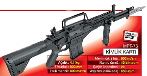 MKE'nin yerli MPT-76 tüfekleri TSK'ya teslim