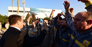 Türk Metal Sendikası Genel Başkanı Kavlak 24 saat işçiyle mesai yaptı
