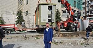 Gemlik'te 27 tonluk trafo sökülüp Umurbey’e nakledildi