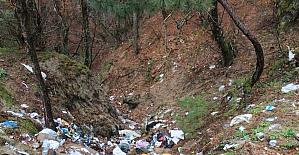 Kazdağları çöplüğe döndü