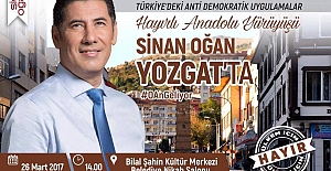 Sinan Ogan'ın Yozgat Toplantısına çirkin saldırı !..