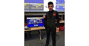 Lise öğrencisinden bilardoda Avrupa üçüncülüğü