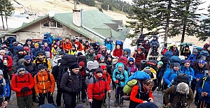 Bursa'lı Dağcılardan 21. LOÇ anma tırmanışı