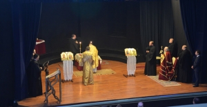 Fener Rum Patriği Bartholomeos Mudanya'yı gezdi ve ayin yönetti