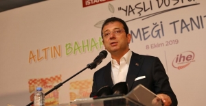 Başkan İmamoğlu “ALTIN BAHAR” ekmeğini tanıttı 