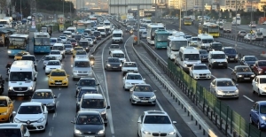 Trafikteki araç sayısı 23 milyonu geçti