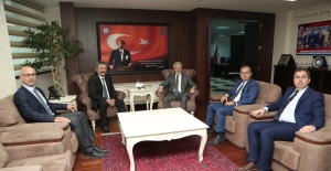 Başkan Erdem’den İl Emniyet Müdürü Aslan’a ziyaret