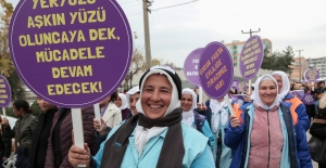 Kadının sesi Nilüfer’de yankılandı