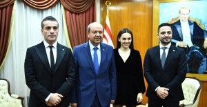 "Baba Parası" Filmini K. Kıbrıs Başbakanı ile izlediler