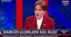 Akşener canlı yayında konuştu: Yeni Camii de dilenip, Sultan Ahmet Camii'de sadaka dağıtılmaz