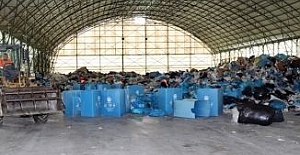 Mudanya Belediyesi, 80 ton atığı ekonomiye kazandırdı.