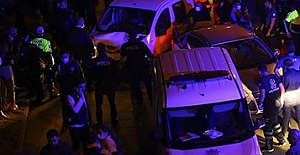 Ankara'da Polis Uygulama Noktasına araç daldı!.. 5'i polis 6 yaralı