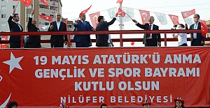 Nilüfer’de bayram sevinci balkonlara taştı