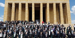 Barolar yürüyüşü Anıtkabir'de tamamlanmış oldu